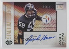 2020 Panini Illusions Stadium Legends Green 4/10 Jack Ham #SL5 Auto HOF 0c3