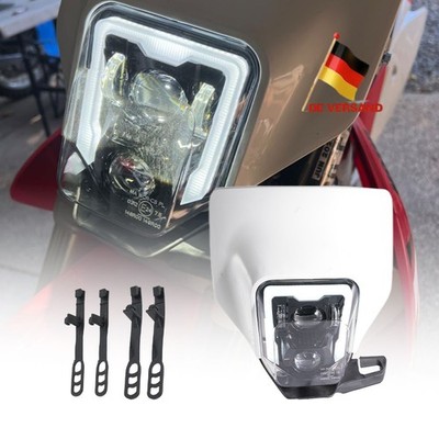 LED Scheinwerfer DRL Licht mit Maske für Husqvarna 701 Supermoto 501 300 450 350
