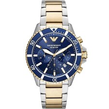 Emporio Armani Orologio da polso da uomo Argente et Dore AR11362