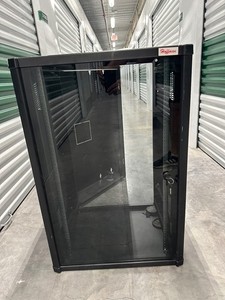 Hoffman Wall-Mount Double-Hinged 19U Rack USED eWMW362418 - Clean/Great Shape