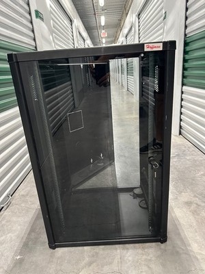 Hoffman Wall-Mount Double-Hinged 19U Rack USED eWMW362418 - Clean/Great Shape