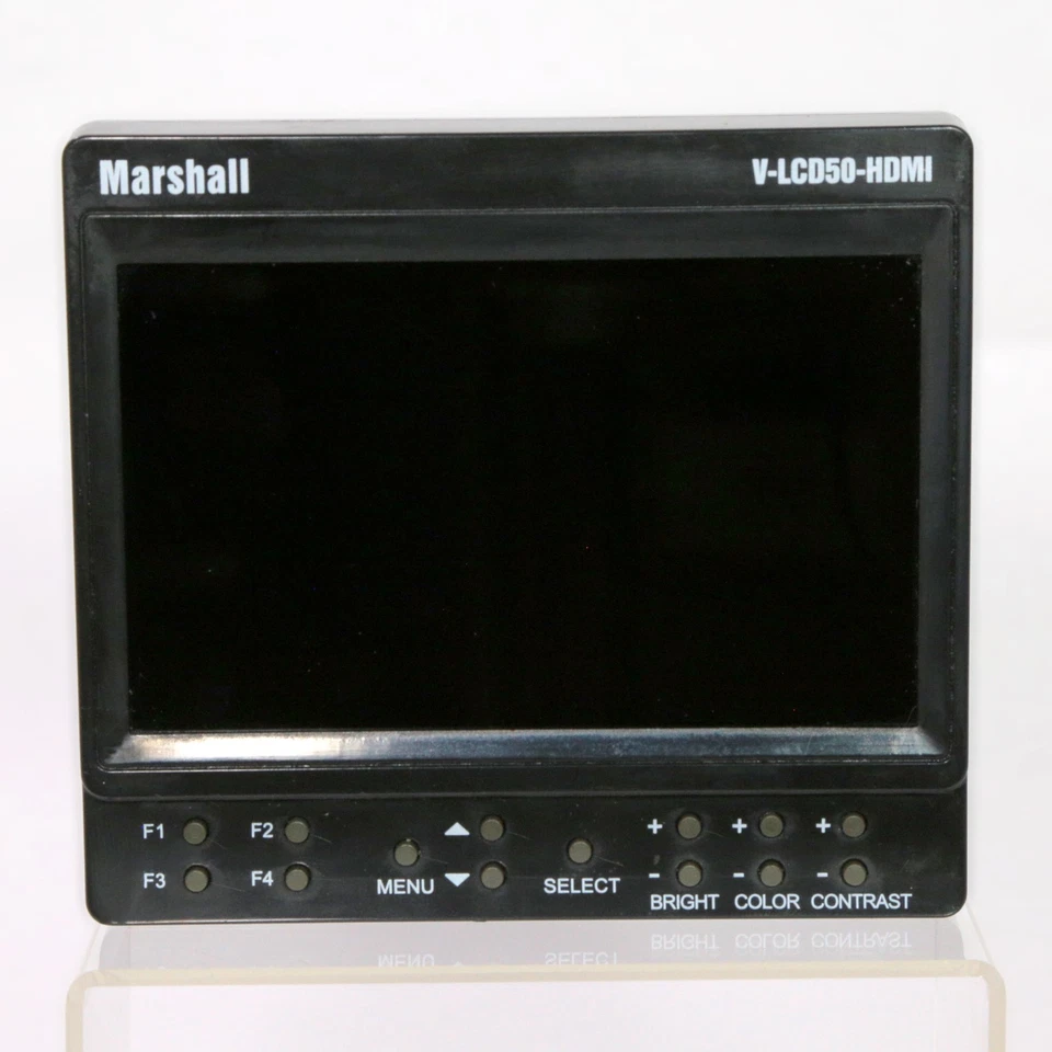 Marshall 5” Pro On Camera HDMI Video Monitor w/ AC Adapter (V-LCD50-HDMI) - Image 3 of 4