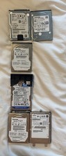 "Lote de 6 discos duros SATA de 2,5"" HDD - Toshiba WD Fujitsu HGST - COMO ESTÁN"