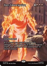 Fiery Emancipation (Borderless) [MAR - 70] Foil NM
