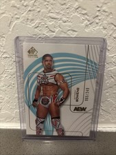 Anthony Bowens 2025 Upper Deck AEW SP Signature # 7 (#d 10/249)