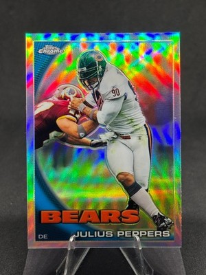 Julius Peppers 2010 Topps Chrome - Refractor #C54 Chicago Bears