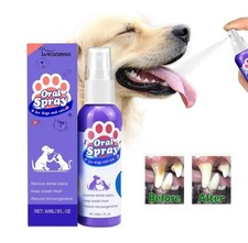 US Pet oral care spray for cats and dogs with stains and bad breath