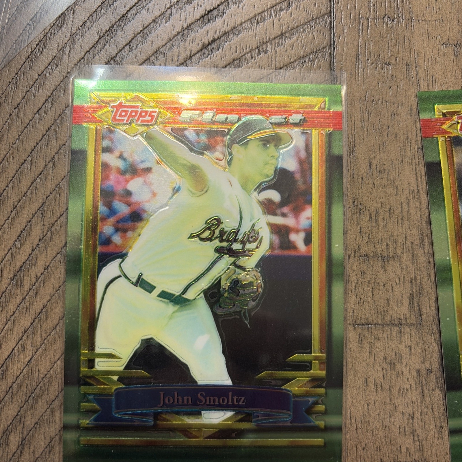1994 Topps Finest - John Smoltz #100 Refractor