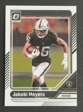 Jakobi Meyers 2024 Donruss Optic Football #102 Las Vegas Raiders WR Base Card