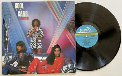 Kool & The Gang Celebrate LP NM De-Lite Disco Funk (1980) ''53'' Keel pressing