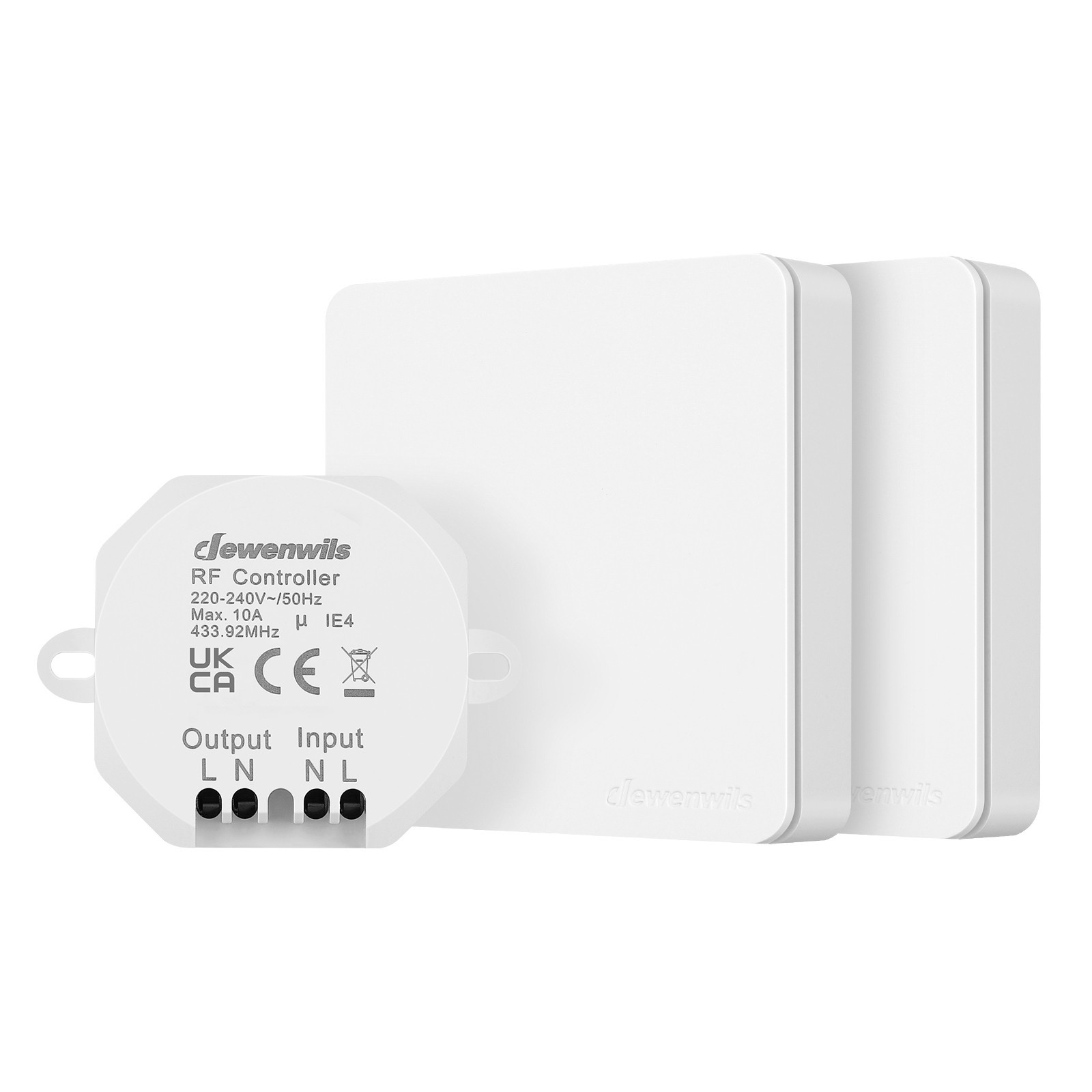 DEWENWILS Wireless Light Switch Kit, Remote Control Light Switch for Lamp, 30M