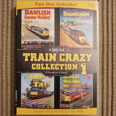 Train Crazy Collection Sammlung 1 4 Disc Set Eisenbahn DVD