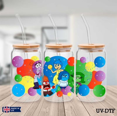 Inside Out UV DTF Aufkleber - 16oz Libbey Dose Glasfolie yd262