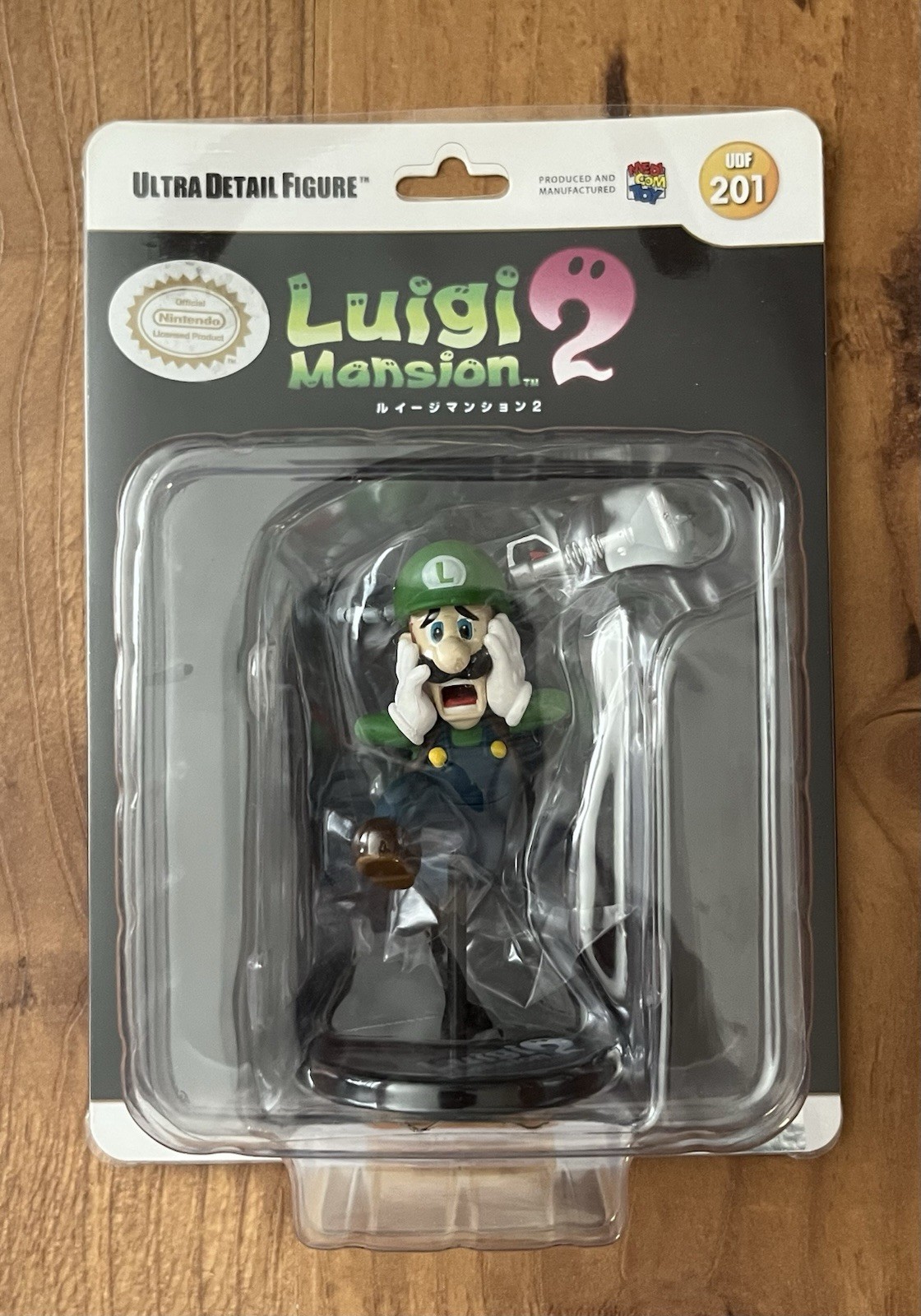 Nintendo Luigi's Mansion 2 Medicom Toys UDF 201 Figure EXTREMELY RARE 2015 NIB