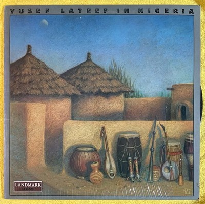 Yusef Lateef In Nigeria Vinyl LP 1985 Landmark LLP-502 Jazz World Original Press