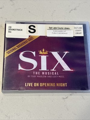 Six the Musical: Live on Opening Night by Six (CD, 2023) With Original Booklet