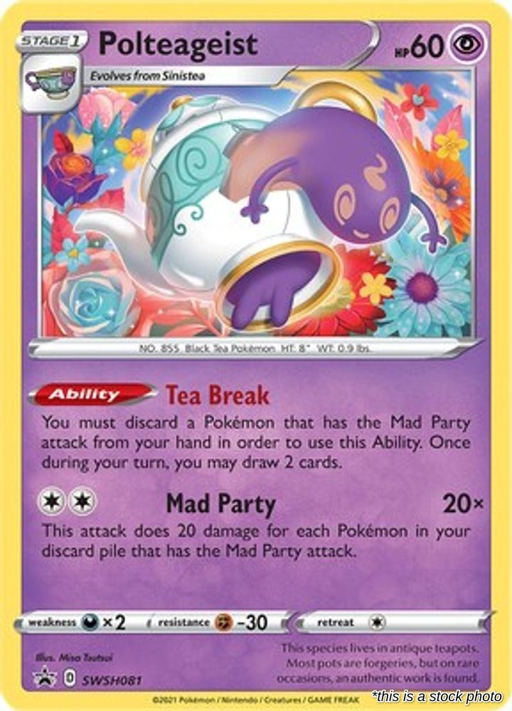 Polteageist [SWSD - SWSH081] Holofoil Pokemon NM