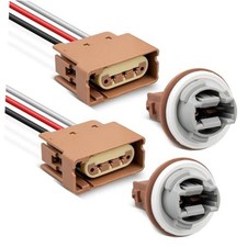 2U5Z13411SA Turn Signal Light Socket with 3 Wire Pigtail YF1Z13411CA Fit for