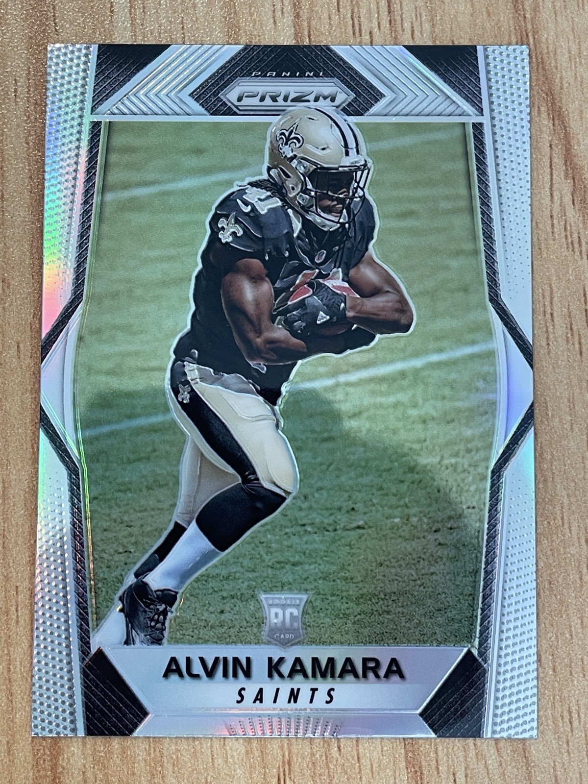 2017 Panini Prizm Rookies Alvin Kamara #291 Silver Prizm RC New Orleans Saints