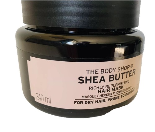 The Body Shop Replenishing Shea Butter Hair Mask Conditioner 250ml Discontinued - Picture 2 of 10