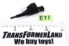 Transformers G1 Tracks Black Beam Gun Loose 1985 Vintage Hasbro Parts