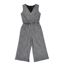 En Focus Studio Black White Geometric Jumpsuit 6 Indie Chic Retro Statement