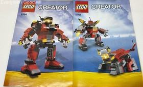 Open Box LEGO Creator Rescue Robot 3in1 Set #5764 IOB