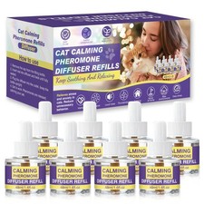 Cat Calming Diffuser Refills, 8 Pack Pheromones for Cats Refill 384ml