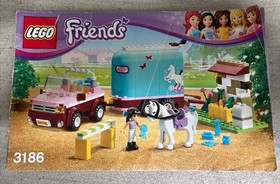 LEGO Friends 3186 Emma&rsquo;s Horse Trailer 100%Complete With Manual RARE RETIRED SET