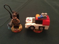Lego Dimensions Ghostbuster W/base And Ecto-1. Perfect Condition.