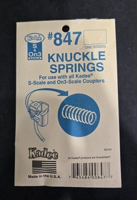 Kadee 847 S/On3 Centering Springs