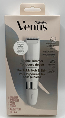 Woman's Gillette Venus Gentle Trimmer for Pubic Hair & Skin New & Sealed