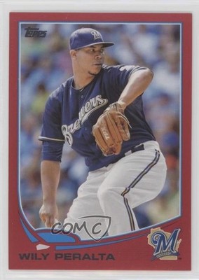 2013 Topps Target Red Wily Peralta #381 0p5j