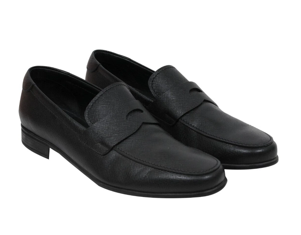 PRADA Moccasin Black Casual Shoes for Men for sale | eBay