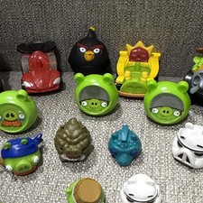 Lot Of Angry Birds Star Wars Telepods And Roller Racers used