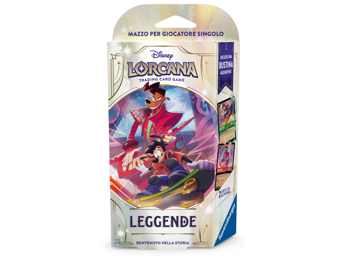 Disney Lorcana Leggende Starter Deck Smeraldo/Rubino (ITA) Ravensburger