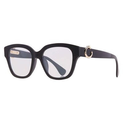 Cartier Panthere de Cartier Demo Square Ladies Eyeglasses CT0566O 005 53