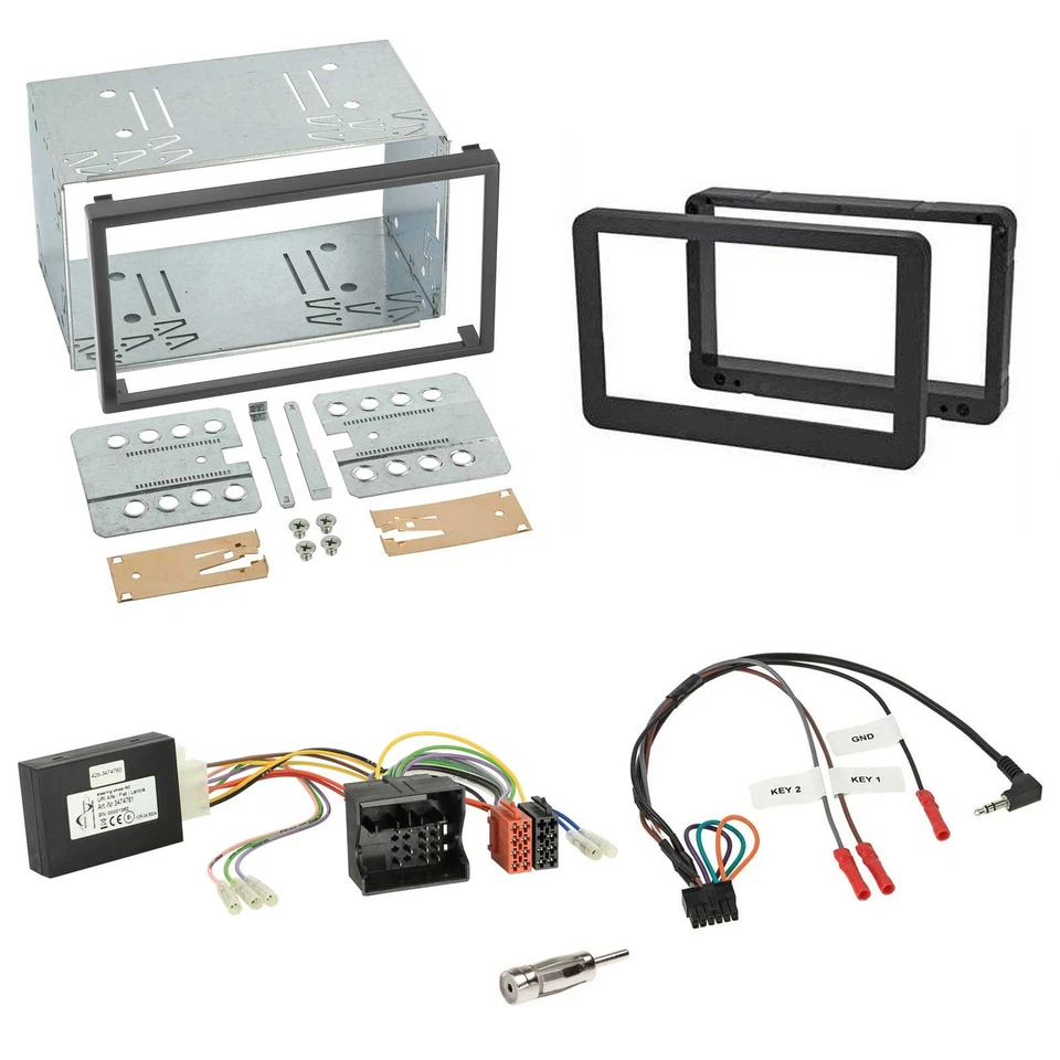 JVC DAB 2DIN Lenkrad Bluetooth USB Autoradio für Alfa Romeo Brera 159 Spider Nav - Bild 3 von 4