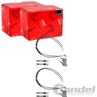 2X TRW Handbremsseile Passend FüR Ford Tourneo Transit Links+Rechts
