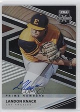 2020 Elite Extra Edition Prime Numbers B Signatures 60/62 Landon Knack Auto 05nw