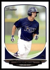 2013 Bowman Draft Picks & Prospects Thomas Milone Tampa Bay Rays #BDPP42