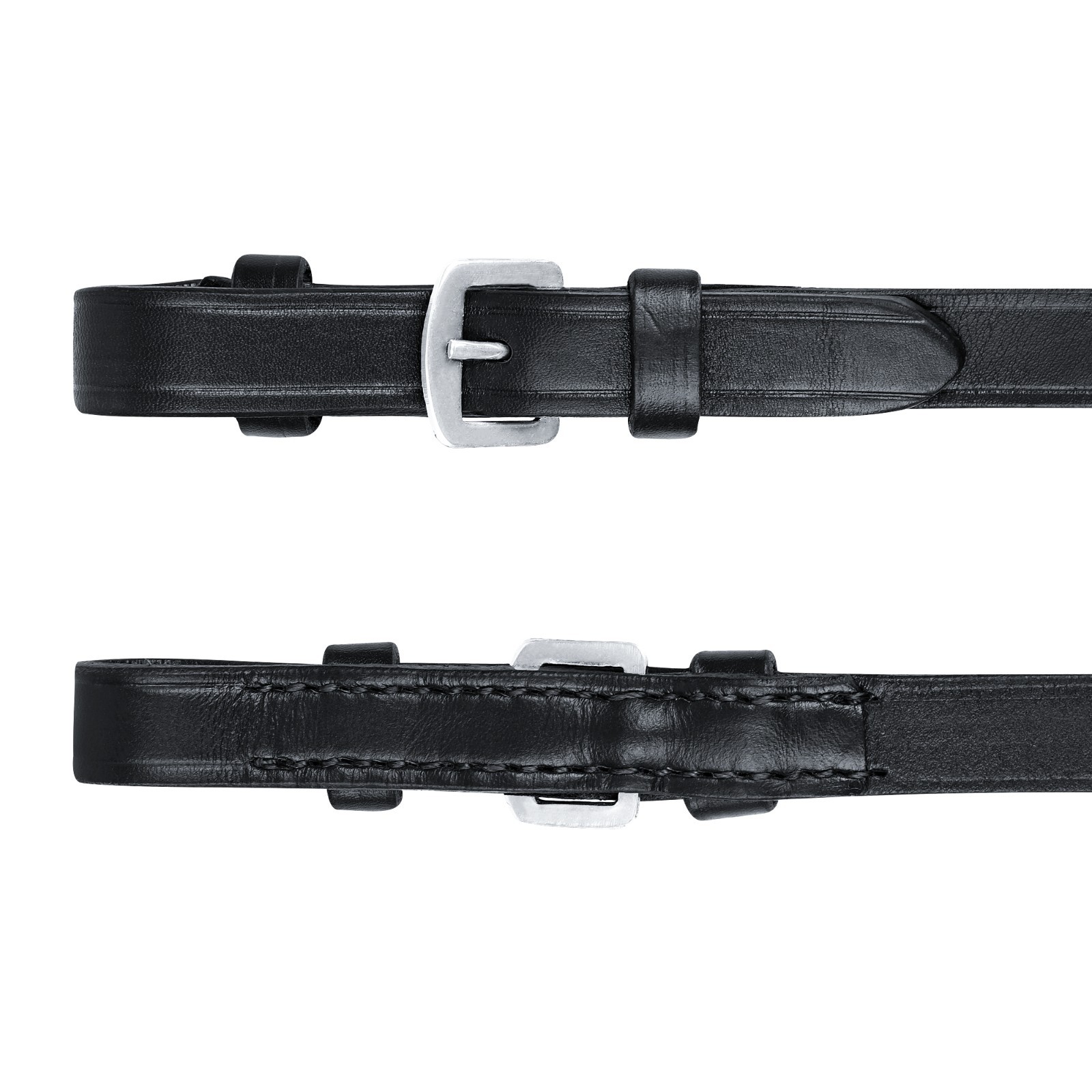 Comfort Padded Leather Horse Hunter Bridle Jeweled Inch Noseband Free Grip Rein