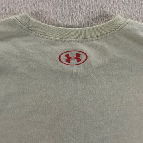 Under Armour Youth Graphic T-Shirt beige rot blau World Performance Tee Outdoor - Bild 4 von 8