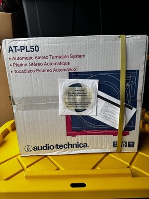 NEW Audio-Technica AT-PL50 Automatic Turntable Record Player Sealed In Box
