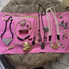 Vintage Costume Estate Jewelry Lot: Retro Designer Resale