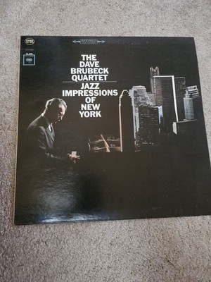 The Dave Brubeck Quartet Jazz Impressions of New York Vinyl LP CL 2275
