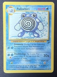 Poliwhirl 57/130 Base Set 2 Uncommon Pokemon Card