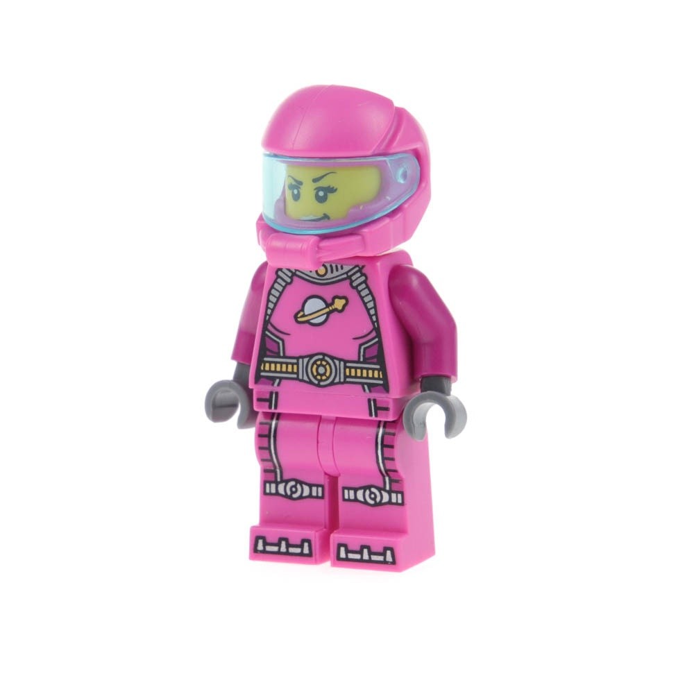 1x lego Minifigures Serie6 Astronaut Intergalactic Girl Helmet 8827 col06 col093