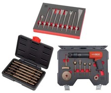 Welzh Werkzeug Vibration Impact Air Hammer Bundle With Punch Set & Chisels