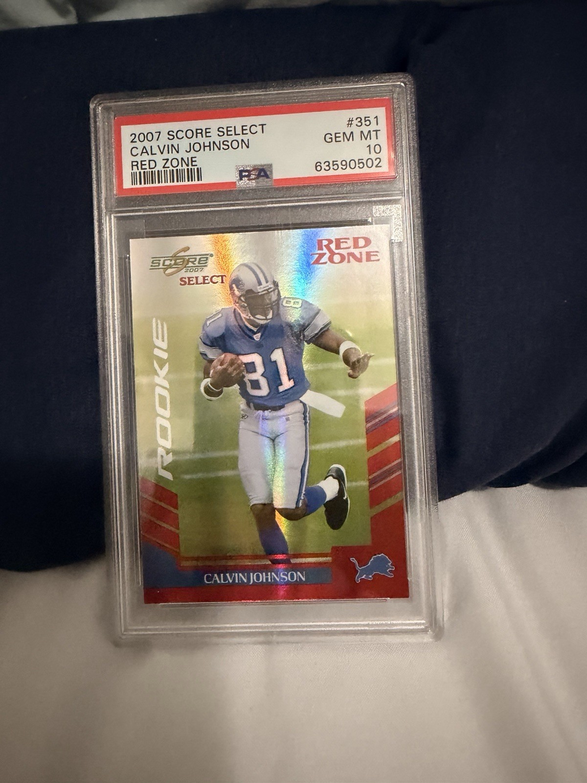 Calvin Johnson Score Select #351 Red Zone